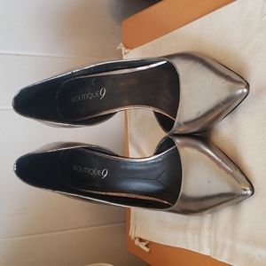 Boutique 9 silver high heels